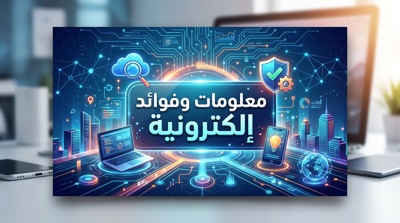 معلومات وفوائد الكترونية