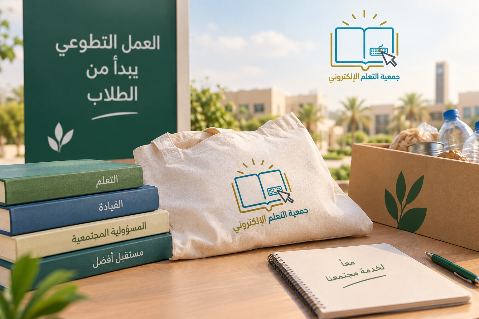 التطوع الطلابي -جمعية التعلم